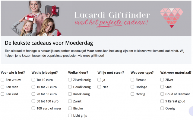 Lucardi Giftfinder